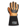 Endura Work Gloves, Drivers, S, Leather, PR 375GKGVBS