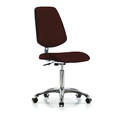Blue Ridge Ergonomics Clean Room Chair, Vinyl, 22" to 29" Height, Burgundy BR-CLR-VMBCH-MB-CR-NF-CC-8569