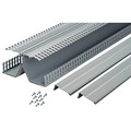 Panduit DIN Rail Wiring Duct, Lead-Free PVC, 8.23" x 4.12" x 1' (6-Pack), Light Gray DRD44LG6