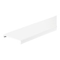 Panduit Duct Cvr, Pvc, 1.5w x 6 ft., Wht, PK6 C1.5WH6