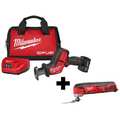 Milwaukee Tool Cordless HACKZALL, 12V, w/MULTI-TOOL 2520-21XC, 2426-20