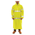 Tingley ComfortBrite Flame Resistant Rain Coat, Yellow/Green, M C53122
