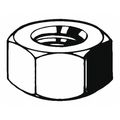 Zoro Select Hex Nut, M20-2.50, Steel, Class 8, Hot Dipped Galvanized, 16 mm Ht, 10 PK M01560.200.0001
