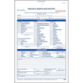 Jj Keller Vehicle Inspection Form, 3 Ply, Carbonless 1999