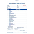 Jj Keller Vehicle Inspection Form, 2 Ply, Carbonless 2048