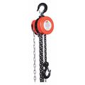 Dayton Low Headroom Chain Hoist, 2000 lb., 10 ft. 38EV05