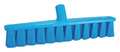 Vikan 15 1/4 in Sweep Face Broom Head, Soft, Synthetic, Blue 31713