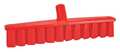 Vikan 15 1/4 in Sweep Face Broom Head, Medium, Synthetic, Red 31734
