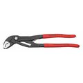 Knipex 10 in Knipex Cobra V-Jaw Tongue and Groove Plier Serrated, Plastic Grip 87 11 250