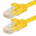 Monoprice Ethernet Cable, Cat 6, Yellow, 1 ft. 9837