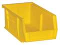 Durham Mfg 10 lb Hang & Stack Storage Bin, Copolymer Polypropylene, 4-3/16 in W, 3 in H, Yellow, 7-7/16 in L PB30220-21