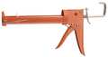 Hyde Caulk Gun, Orange, Steel, 10 oz 46435