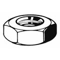 Zoro Select Jam Nut, 5/8"-11, Carbon Steel, Grade A, Black Oxide, 25/64 in Ht, 10 PK U11060.062.0001