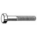 Zoro Select Grade 5, 7/8"-9 Hex Head Cap Screw, Zinc Plated Steel, 4-1/2 in L, 5 PK N01200.087.0450