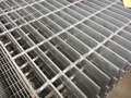 Zoro Select Bar Grating, Smooth, 24 in L, 24 in W, 2.0 in H, Galvanized Steel Finish 22188S200-B2