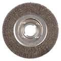 Weiler 10" Medium Face Crimped Wire Wheel .0118" SS Fill 2" Arbor Hole 06530