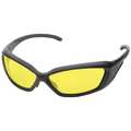 Revision Military Ballistic Safety Glasses, Yellow Anti-Fog, Scratch-Resistant 4-0491-0004