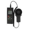 Dwyer Instruments Anemometer, Rotating Vane, Black 8901