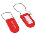 Oneseal Usa Padlock Seal2-1/4 in., Red, PK1000 PADLOCK-RE