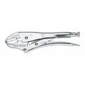 Knipex 7 1/4 in Locking Adjusting Plain Grip Locking Plier 40 04 180