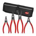 Knipex Retaining Ring Plier Set, 90 Deg., 4 pcs. 9K 00 80 20 US