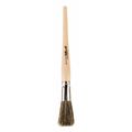 Wooster #4 Oval Sash Paint Brush, China Hair Bristle, Sealed Maple Wood Handle, 1 F5125 #4