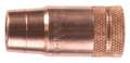 Tweco Nozzle, Threaded Recess, 0.625 in., PK2 12401854