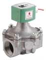 Redhat 12V DC Aluminum Fuel Gas Solenoid Valve, Normally Closed, 1 in Pipe Size 8215G050-12/DC