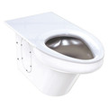 Bestcare Ligature Resistant Toilet, 1.6/1.28 gpf, Floor Mount, Elongated, White WH2142-W-3_12