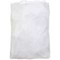 Zoro Select Open Top Polyester Mesh Laundry Bag White GG245565