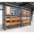 Wirecrafters Pallet Rack Encl, 3 Bay, 120inW, 36inBaseD RE10836SD3