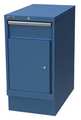 Lista Cabinet Pedestal, One Drawer, Brt Blue XSNW0600-0202BB