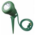 Yard Master LED Floodlight, 200 lm, 120VAC, 60W, Green 0434