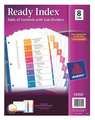 Avery Avery® Ready Index® Table of Contents Dividers with Sub-Dividers 13155, 8-Tab Set 7278213155