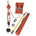 Honeywell Miller Rescue System w/BackUp Brk, Cable 50 ft QP/50FT