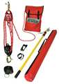 Honeywell Miller Rescue System, 50 ft, 310 lb Capacity, Full Body Harness QP-1/50FT