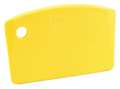 Remco Mini Bench Scraper, 5-1/2x3-1/2 in, Yellow 69596