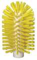 Vikan 3-1/2" W Tube and Pipe Brush, Medium, Not Applicable L Handle, 5 3/4 in L Brush, Yellow 5380906