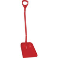 Remco Not Applicable Ergonomic Square Point Shovel, Polypropylene Blade, 51.2 in L Red 56014