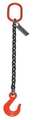 Lift-All Chain Sling, Sngl Leg, 8800 lb, 3/8 In, 4 ft 38SOSW10X4