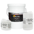 Rust-Oleum Epoxy Coating, High Gloss Finish, Light Gray, Solvent Base 388956