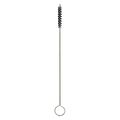 Tanis Tube and Pipe Brush, 2 1/2 in L Handle, 3/4 in L Brush, Silver, Wire, 4 in L Overall 05164
