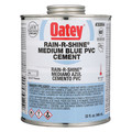 Oatey PVC Cement, Blue, 32 oz. 30894