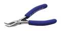 Aven 4 1/2 in Bent Needle Nose Plier ESD Safe Cushioned Grip Handle 10309