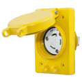 Hubbell 30A Watertight Locking Receptacle 2P 3W 125VAC HBL69W47