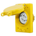 Hubbell 20A Watertight Locking Receptacle 3P 250VAC HBL67W75