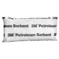 3M Sorbents, 13 gal, 7 in x 15 in, Oil, White, Polyester T-30