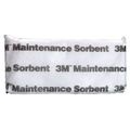 3M Sorbents, 13 gal, 7 in x 15 in, Universal, White, Polyester, Polypropylene M-PL715