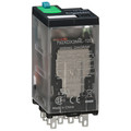 Schneider Electric General Purpose Relay, 12V DC Coil Volts, Square, 14 Pin, 4PDT 792XDX3M4L-12D