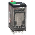Schneider Electric General Purpose Relay, 240V AC Coil Volts, Square, 14 Pin, 4PDT 792XDXM4L-240A